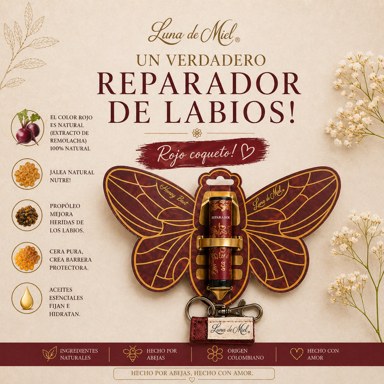 Beelips / Rojo
