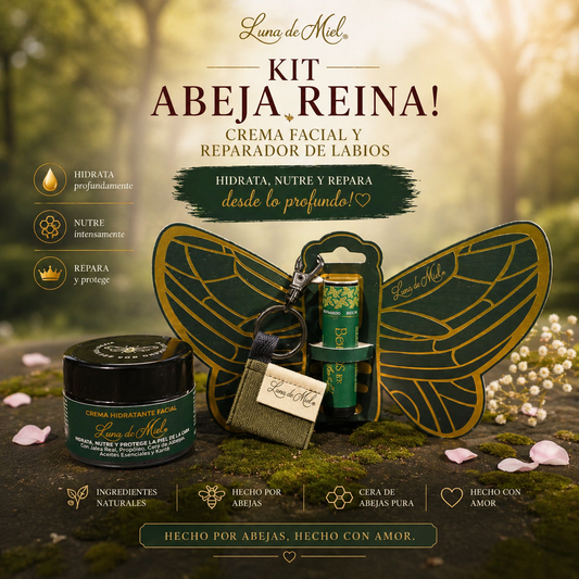 Kit Abeja Reina Crema Hidratante + BeeLips