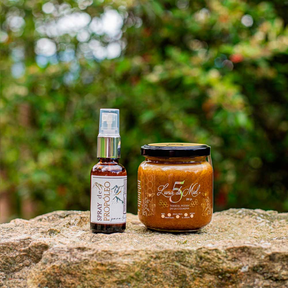 Nuevo spray con propoleo y meil de abeja reforzada