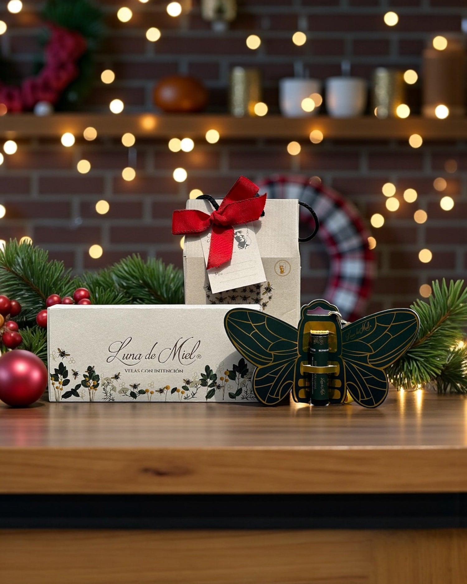 Kits de regalo con mieles naturales y productos de la colmena