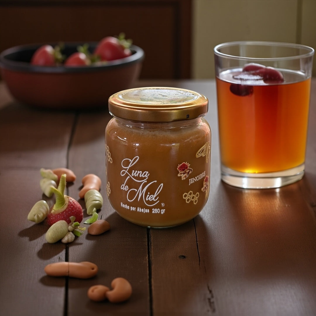 Miel Cremada con Jengibre