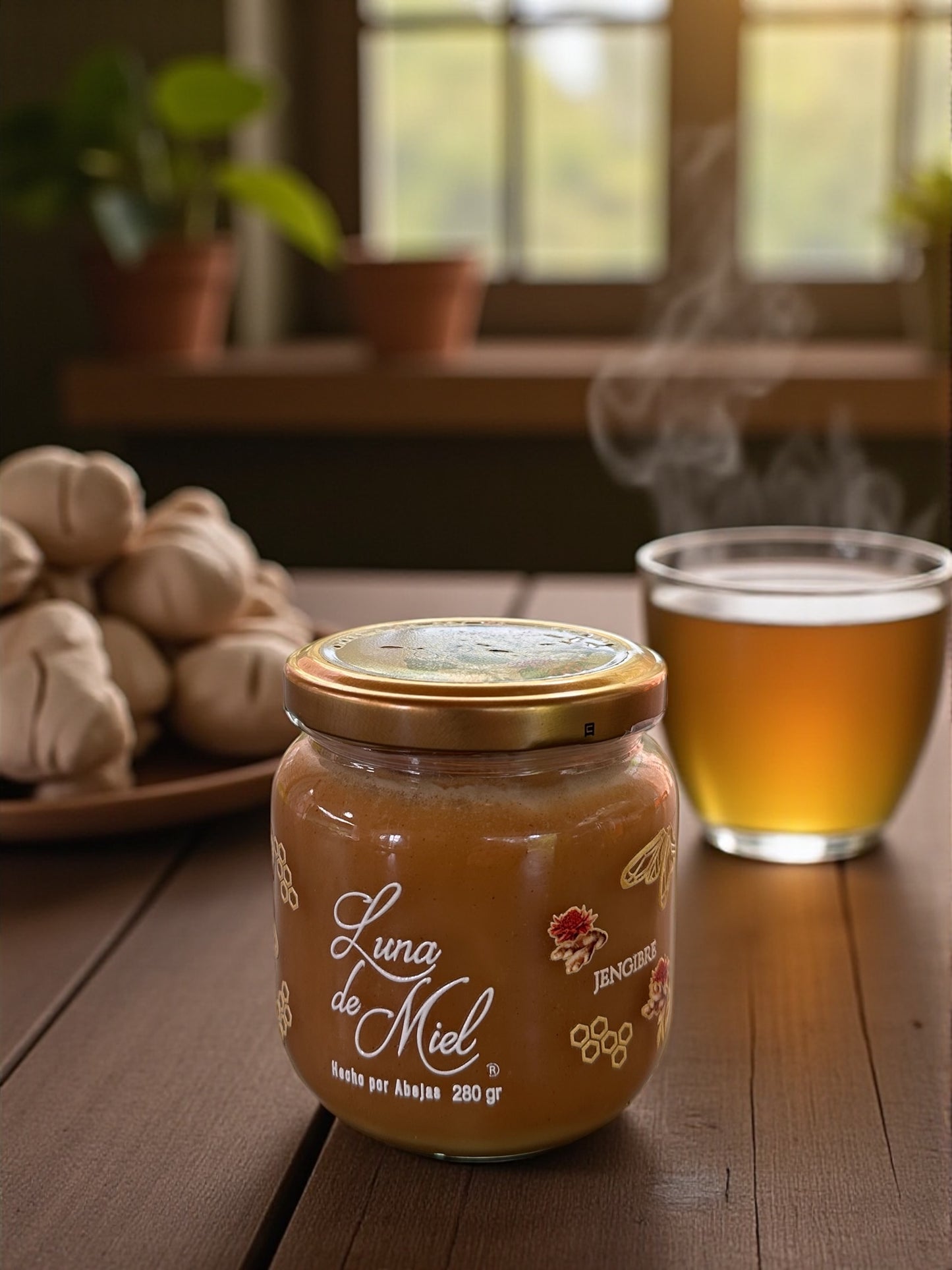 Miel Cremada con Jengibre