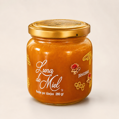 Miel Cremada con Jengibre