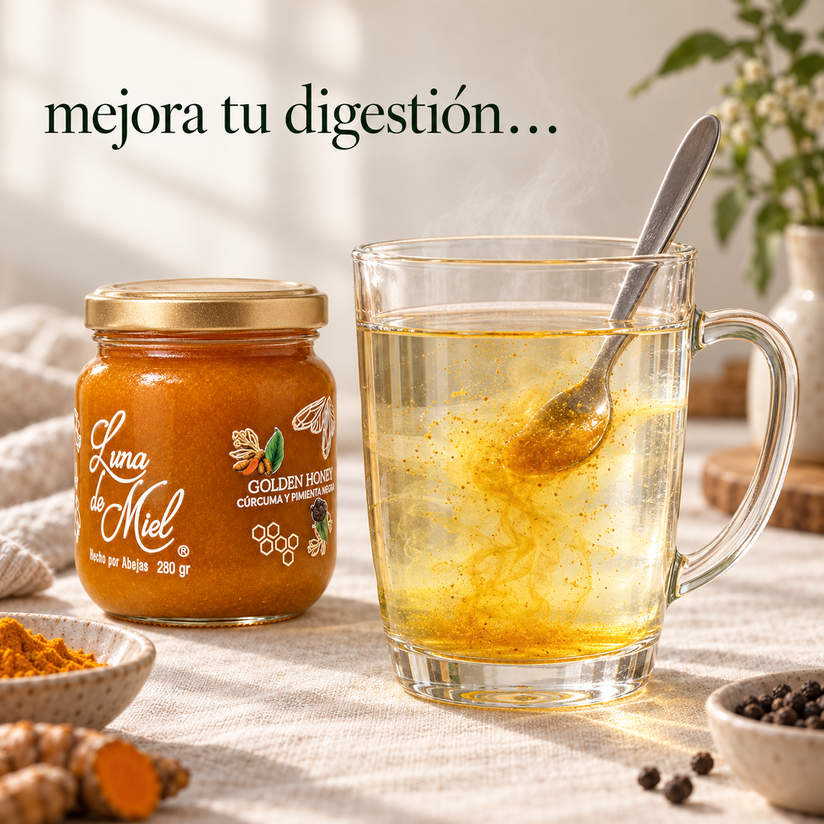 Golden Honey - Miel de Alta Montaña con Cúrcuma
