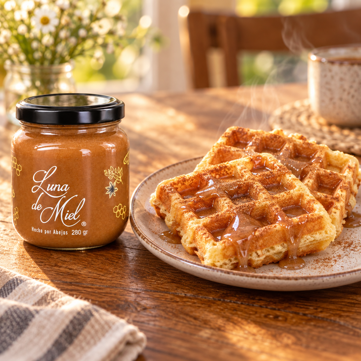 Miel Cremada con Canela