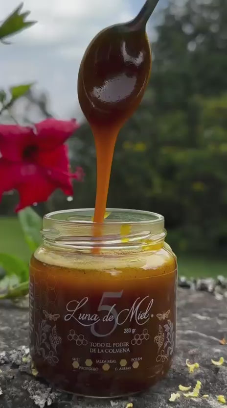Cargar video: Se llena un frasco de CINCO, ingrediente por ingrediente